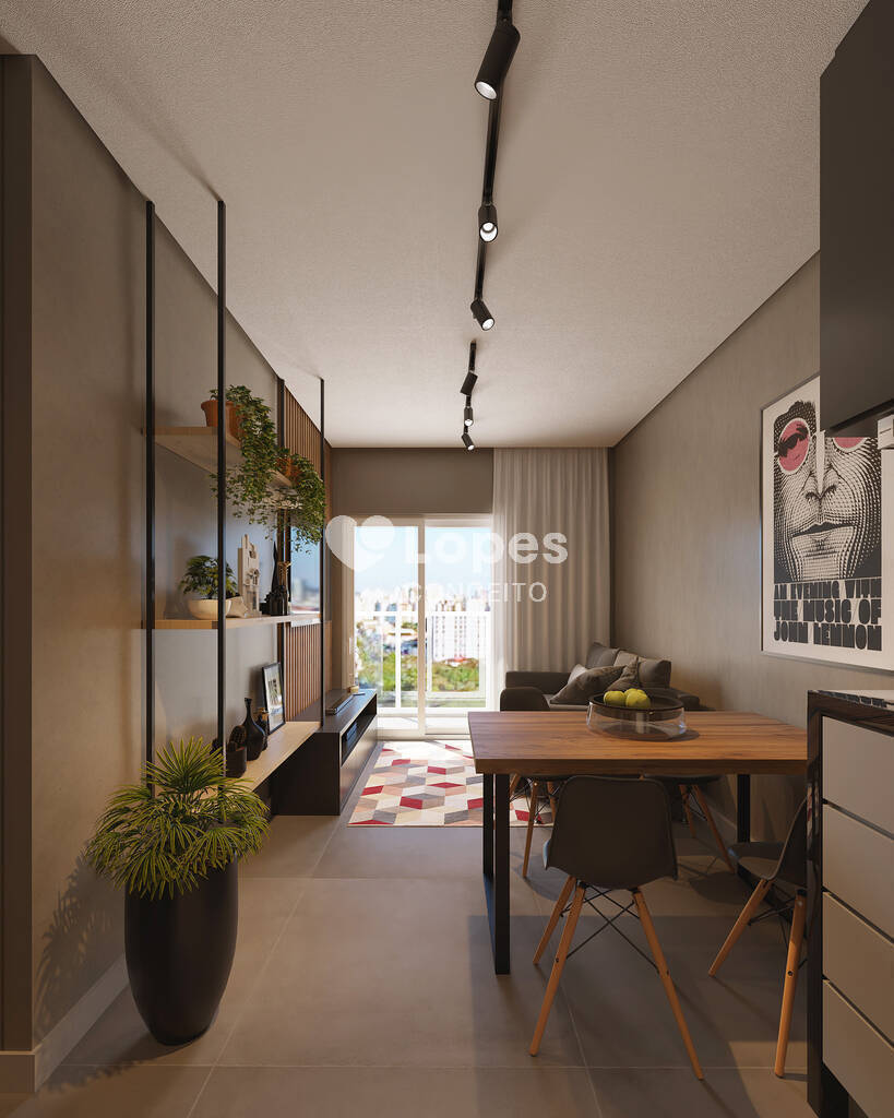 Apartamento à venda com 1 quarto, 38m² - Foto 2