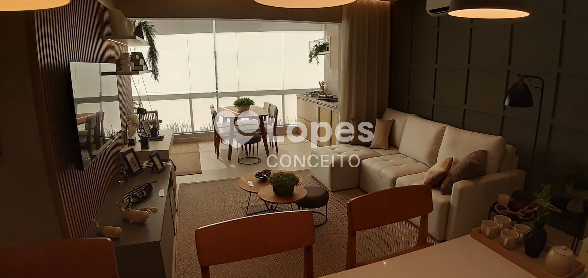 Apartamento à venda com 1 quarto, 59m² - Foto 1