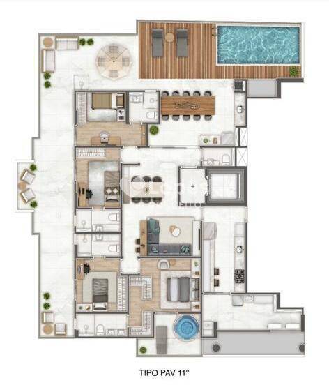 Apartamento à venda com 3 quartos, 128m² - Foto 14